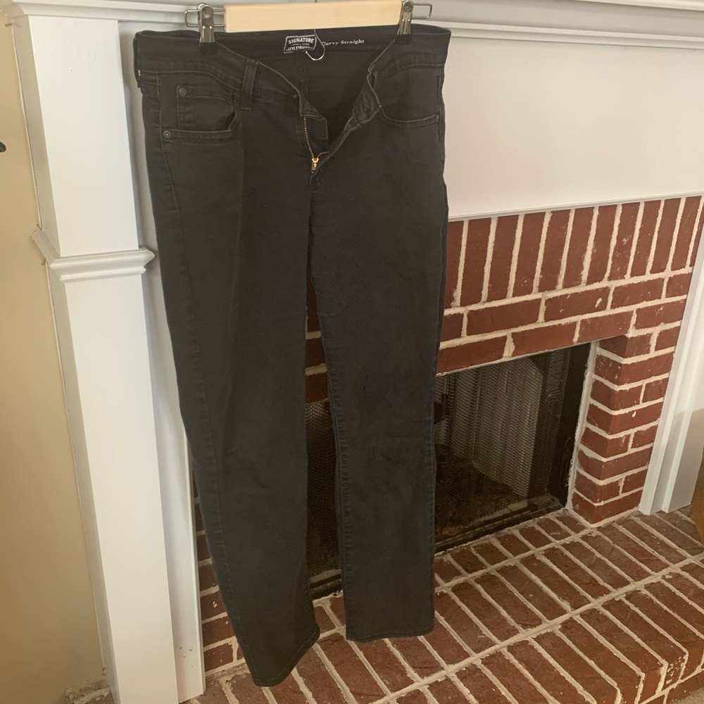 Black Levi Skinny Jeans - Picture 2 of 5